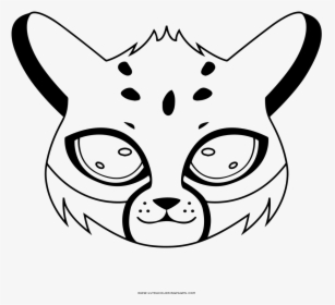 Cheetah Coloring Page - Cartoon, HD Png Download, Transparent PNG