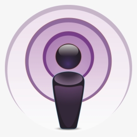 Transparent Purple Subscribe Png - Apple Podcast Logo Vector, Png Download, Transparent PNG