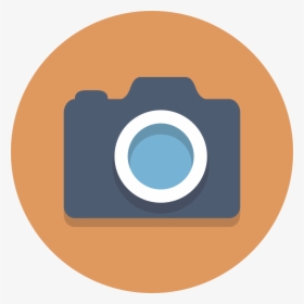 Transparent Photography Icon Png - Camera Icon Circle Png, Png Download, Transparent PNG