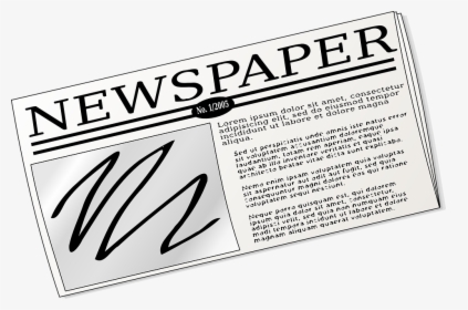 Newspaper - Newspaper Clip Art, HD Png Download, Transparent PNG