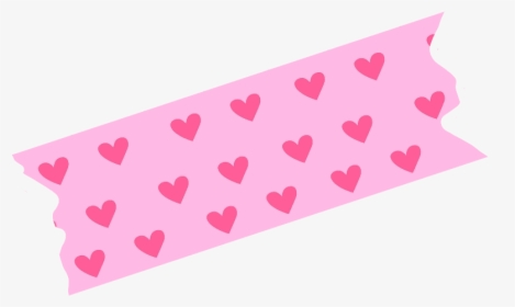 #tape #hearts #pink #crafts #decoration #scrapbooking - Scrapbook Tape Png, Transparent Png, Transparent PNG
