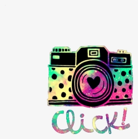 Ftedtickers Hearts Pattern Camera Cute Photography - Cute Cameras Transparent Background, HD Png Download, Transparent PNG