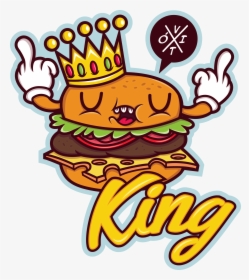 Transparent Burger King Mascot Png - Burger Graffiti Png, Png Download, Transparent PNG
