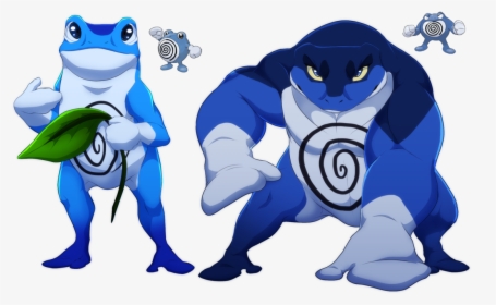 And Poliwrath The - Pokemon Poliwrath, HD Png Download, Transparent PNG
