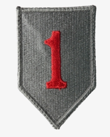 1st Id Acu Full Color Shoulder Sleeve Insignia - Big Red One, HD Png Download, Transparent PNG
