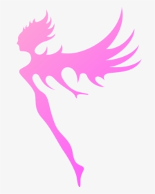 Fairy, Elf, Silhouette, Isolated, Girl, Fantasy, Art - Pixie Symbol, HD Png Download, Transparent PNG