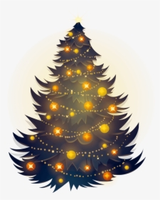 Transparent Pine Trees Clipart Png - Transparent Background Christmas Tree Png, Png Download, Transparent PNG