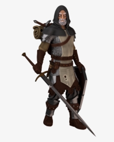 Wandering Knight Human Dnd, HD Png Download, Transparent PNG