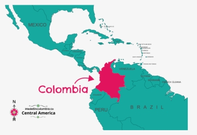 Transparent Peru Map Png - Latin America, Png Download, Transparent PNG