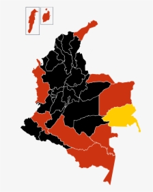 Mapa De Colombia Svg, HD Png Download, Transparent PNG