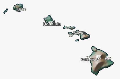 Hawaii State Outline, HD Png Download, Transparent PNG