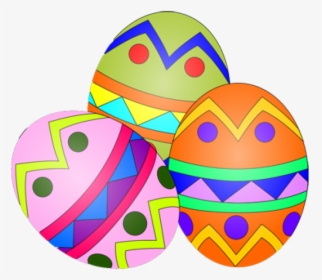 17 Free Easter Egg And Easter Basket Clip Art Designs - Cartoon Image Easter Eggs, HD Png Download, Transparent PNG