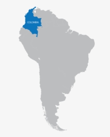 Economic Map Of South America, HD Png Download, Transparent PNG