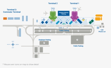 Kona Airport Map, HD Png Download, Transparent PNG