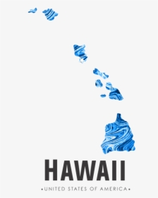 Hawaii Map Art, HD Png Download, Transparent PNG