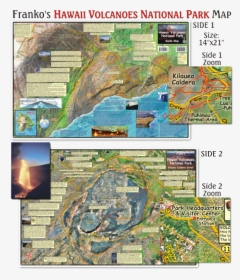Hawaii Volcano Fissures Map, HD Png Download, Transparent PNG