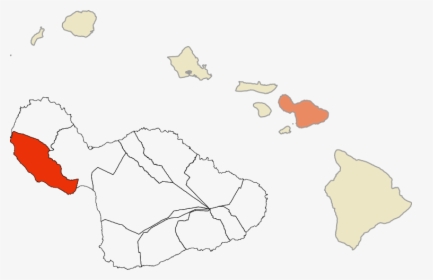 Historic Mokus Of Maui Map - Abortion In Hawaii, HD Png Download, Transparent PNG