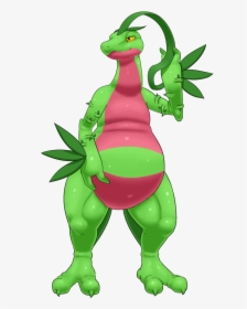 Salazzle And Grovyle, HD Png Download, Transparent PNG