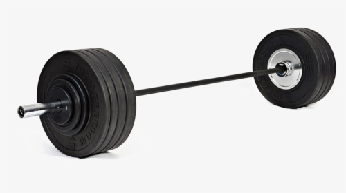 Weightlifting Png Free Download - Weights On A Bar, Transparent Png, Transparent PNG