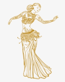 Belly Dance Belly Dance Clipart Mandala Ornament Egypt Dance - Etsy