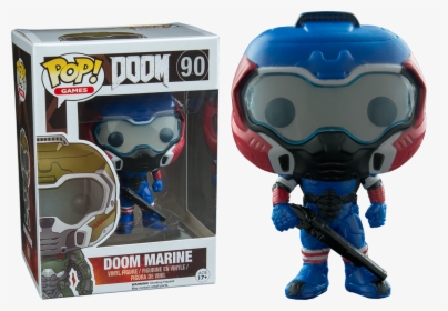 Doom Marine Funko Pop, HD Png Download, Transparent PNG