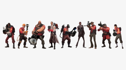 Image Courtesy Of Wall - Team Fortress 2 All Characters, HD Png Download, Transparent PNG