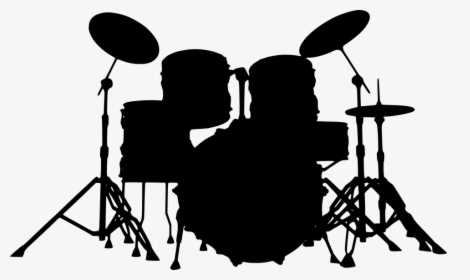 Drums, Instruments, Musical, Drummer, Concert - Transparent Background Drum Set Png, Png Download, Transparent PNG