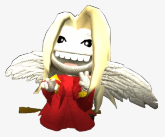 #littlebigplanet #sackboy #angel #freetoedit - Cartoon, HD Png Download, Transparent PNG