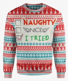 Vector Free I Tried Lunafide - Ugly Christmas Sweater Pics Free, HD Png Download, Transparent PNG