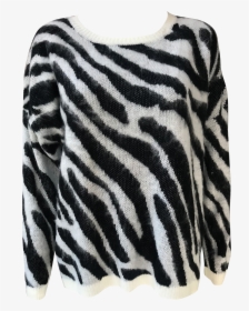Zebra Jumper , Png Download - Sweater, Transparent Png, Transparent PNG