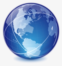 Transparent Internet Globe Clipart - Transparent Background World Icon Png, Png Download, Transparent PNG