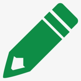 Green Pencil Icon Png, Transparent Png, Transparent PNG