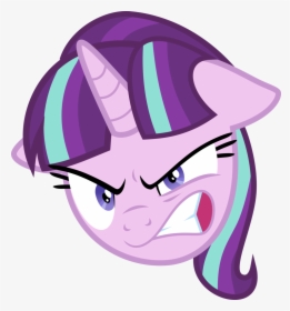 Beast Vector Face - My Little Pony Starlight Glimmer Face, HD Png Download, Transparent PNG