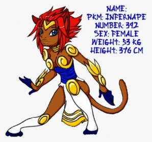 Infernape Auction Adoptable [closed] - Cartoon, HD Png Download, Transparent PNG