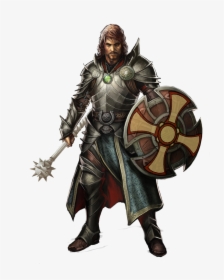 Cleric Mace And Shield, HD Png Download, Transparent PNG