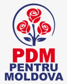 Pdmlogo2019 - Partidul Democrat Din Moldova, HD Png Download, Transparent PNG