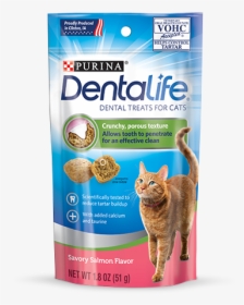 Salmon Cat Dental Treats - Dentalife Cat, HD Png Download, Transparent PNG