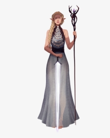 Wizard Female Elf Dnd, HD Png Download, Transparent PNG