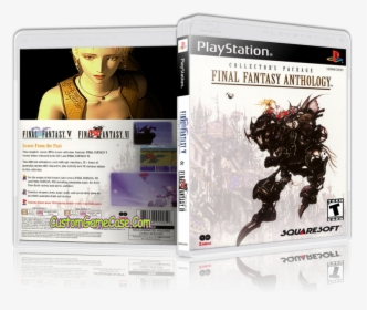 Ps1 Final Fantasy 5 Cover Png - Final Fantasy Anthology Final Fantasy Vi Usa V1 1, Transparent Png, Transparent PNG