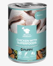 Billy Margot Chicken With Superfoods Puppy Food Pouch, HD Png Download, Transparent PNG