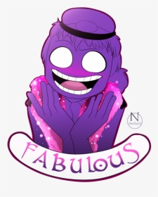 Fabulous, Funny And Pewdiepie - Fabulous Purple Guy, HD Png Download, Transparent PNG