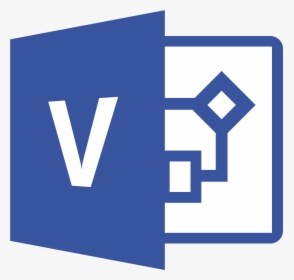 Transparent Clipart Word - Microsoft Visio Logo Png, Png Download, Transparent PNG