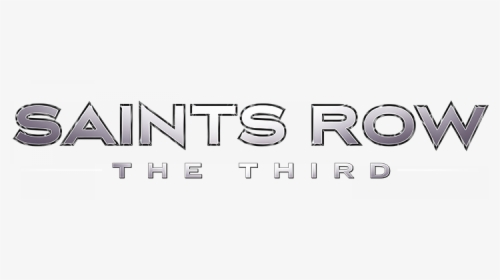The Third - Saints Row The Third Logo, HD Png Download, Transparent PNG