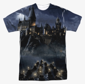 Hogwarts Castle T-shirt - Sublimation T Shirts, HD Png Download, Transparent PNG