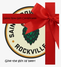 Gift Certificates - Saints Row Brewing Logo, HD Png Download, Transparent PNG