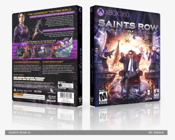 Saints Row Iv Box Cover - Saints Row 4 Icon, HD Png Download, Transparent PNG