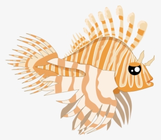 Lionfish - Illustration, HD Png Download, Transparent PNG