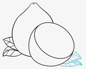 How To Draw Lemon - N Easy Lemon Draw, HD Png Download, Transparent PNG