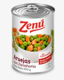 Arvejas Con Zanahoria Enlatada Zenú - Salchicha Viena Zenu, HD Png Download, Transparent PNG