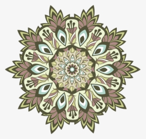 Mandala, Pattern, Round, Floral, Vintage, Ornament - Floral Design, HD Png Download, Transparent PNG